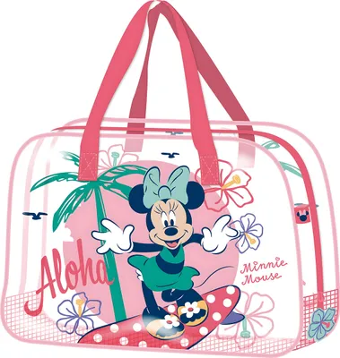 Produktbild von Transparente Strandtasche - Minnie Mouse 35x50x24 cm