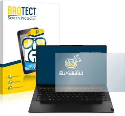 Produktbild von Für Lenovo Yoga Slim 9i 14" 16:9 Schutzfolie BROTECT Displayschutz Display Schutz Folie Klar Transparent