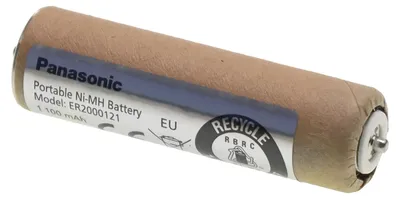 Image de Batterie Panasonic WER213L2519 (également WER213L2504) pour tondeuse à cheveux/barbe ER206, ER207
