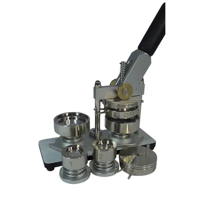 Produktbild von Badgematic Buttonmaschine-Set "Flexi Multi 100", Für 59 mm  Button