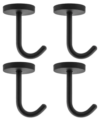 Image de Solidchoice - Lot de 4 crochets en acier inoxydable pour plafond