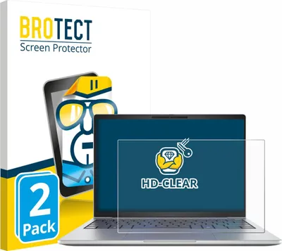 Produktbild von 2x Für HP EliteBook 8 G1i 13" Schutzfolie BROTECT Displayschutz Display Schutz Folie Klar Transparent