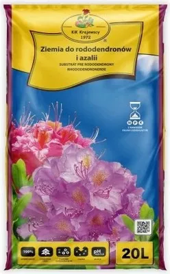Produktbild von Rhododendron- und Azaleenerde 20L - mit Torf, Kompost und Langzeitdünger