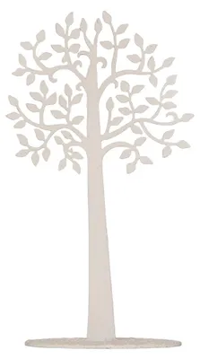 Produktbild von Clayre & Eef Dekoration Baum Weiß Metall