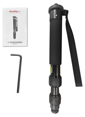 Obrázek produktu pro 61palcový monopod fotoaparátu se 7 sekcemi výšky Přenosná cestovní fotografická tyč s popruhem na zápěstí