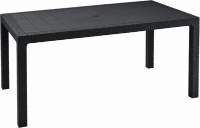 Produktbild von Jídelní stůl KETER Box Melody - 161 x 95 x 75 cm - grafitový