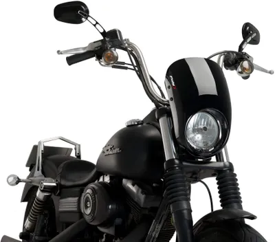 Produktbild von PUIG 21081N Anarchy  passend fuer HARLEY DAVIDSON DYNA STREET BOB FXDB-I Schwarz