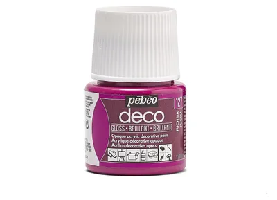 Acrylfarbe Fuchsia 45 ml, wasserbasiert, glänzend