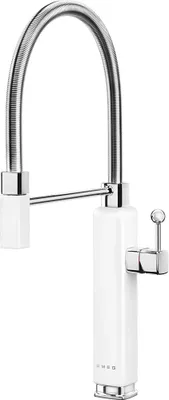 Obrázok produktu pre Smeg MDF50WH, Biela, Mosadz, Páková rukoväť, Samostarný, Typ C, Keramický