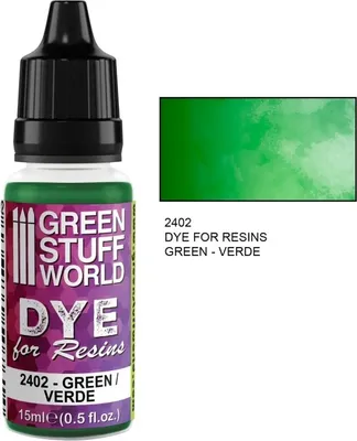 Produktbild von Green Stuff World - Resin Dye Green Verde