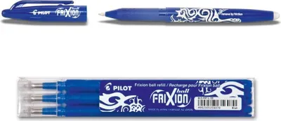 Produktbild von Pilot Frixion Ball blau + 3 Ersatzminen 0.7 blau