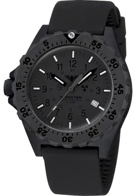 Produktbild von KHS - Armbanduhr - Shooter MKII XTAC mit Silikonband Schwarz - KHS.SH2XTOT.SB