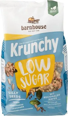 Productafbeelding van Barnhouse Muesli Silly Seeds Low Sugar Krunchy (375 gr)