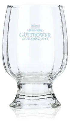Produktbild von Güstrower Wasser Glas Wassergläser 0,2l Tulpe Becher Relief