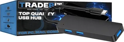 Produktbild von USB-C HUB 5in1 Adapter USB 3.1 SD/TF Adapter für Windows/Mac/Steam