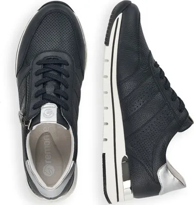 Immagine prodotto di Remonte scarpe basse sportive suola sagomata alla moda in blu, numero 36