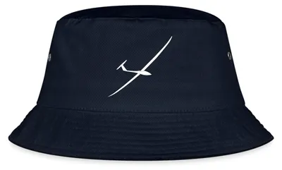 Produktbild von Spreadshirt Segelflugzeug JS1 Sport Fliegen Pilot Fischerhut, S/M (Caps), Navy