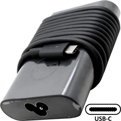 Zdjęcie produktu dla Zasilacz 65W 5V/9V/15V/20V, USB-C, oryginalny DELL GJJYR/V2TJ7/2YK0F