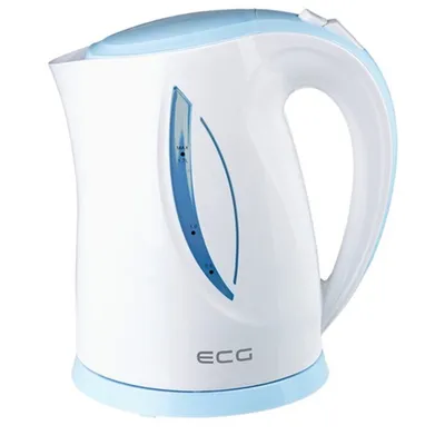 Produktbild von ECG RK 1758 Schnurloser Wasserkocher, Kunststoffgehäuse, 1,7 l FÃ1/4llmenge, 2200 Watt, 360° Sockel, Trockengehschutz, Kalkfilter, Abschaltautomatik