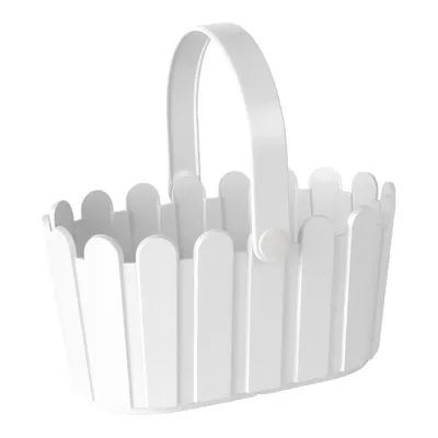 Produktbild von EMSA LANDHAUS KÖRBCHEN Blumenkübel 28x18 cm, weiß, 513924