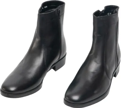 Image de Scimitar Homme Bottes / bottines / bottes à talon bas DF188 (46 EU) (Noir)