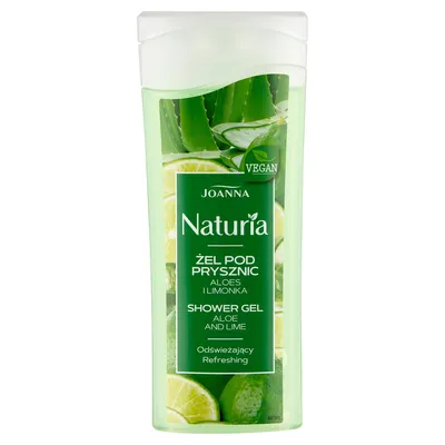 Zdjęcie produktu dla Joanna Naturia Żel pod prysznic, Aloes i Limonka 100ml