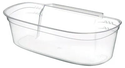 Immagine prodotto di Cestino per rifiuti Gondol_G-550 Plastica bianca trasparente