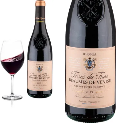 Produktbild von 2019 Beaumes de Venise Terres du Trias von Vignerons de Beaumes de Venise - Rotwein