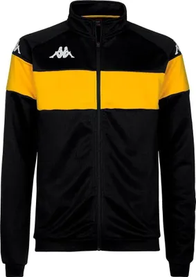 Obrázek produktu pro Kappa Dacone Mikina s polozipem Žlutá,Černá XL Pánská Žlutá,Černá XL
