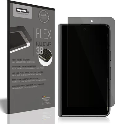 Produktbild von Full Cover Privacy Blickschutzfolie für Google  Pixel Fold Folie Anti-Shock