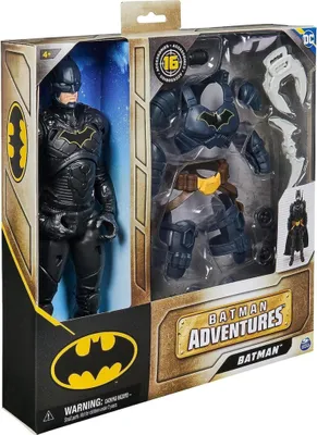 Obrázok produktu pre DC Comics BAT FGR 12in Adventures F23 GML, 4 rok / roky, Čierna, Modrá, Hnedá