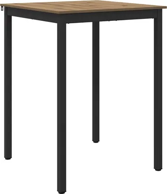Image de vidaXL Table haute en bois composite