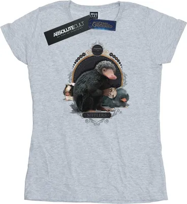 Produktbild von Fantastic Beasts - "Baby Nifflers" T-Shirt für Damen BI20055 (L) (Grau)