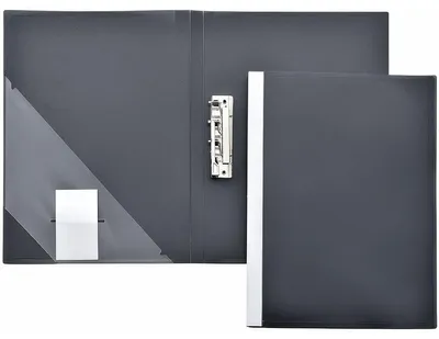 Zdjęcie produktu dla Klemmhebelmappe A4 PP anthrazit transluzent