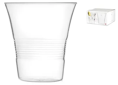 Obrázek produktu pro H&h sada 4 sklenic z borosilikátového skla 450 ml