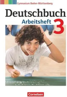 Immagine prodotto di Deutschbuch Gymnasium 3: 7. Schuljahr. Arbeitsheft mit Lösungen. Baden-Württemberg