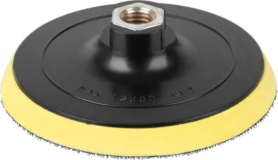 Image de Plateau de support Strend Pro K909 115 mm, M14, pour papier abrasif, Velcro