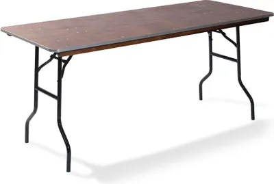 Produktbild von Bankettisch/Klapptisch  holz rechteckig 122x76 cm, 21122