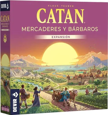 Produktbild von Devir Mercaderes Y Barbaros De Catan Brettspiel Durchsichtig  Durchsichtig One Size
