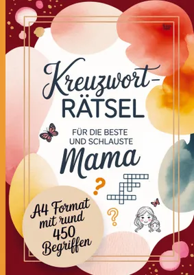 Produktbild von Kreuzworträtsel für die beste und schlauste Mama