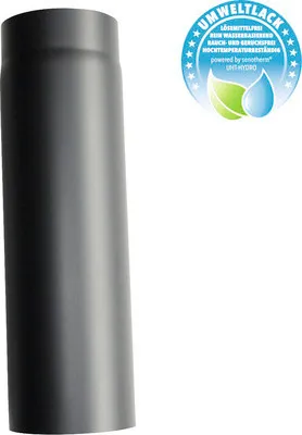 Zdjęcie produktu dla Rura pieca Bertrams Ø 150 mm senotherm UHT-Hydro czarna 0,25 m