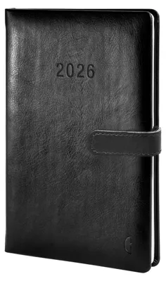 Produktbild von Chronoplan 50806, Wochenplan, Business Edition, 2026, A5, schwarz, Hardcover, Kunstleder