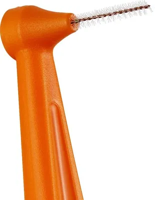 Zdjęcie produktu dla Tepe Angle Szczoteczki międzyzębowe 0.45mm Pomarańczowe, 6 sztuk