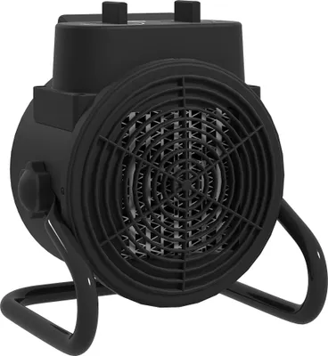 Produktbild von Heizgerät, Heizlüfter mit 3 Modi, einstellbarem Thermostat, Griff, Überhitzungsschutz, 21,5 x 15,8 x 22 cm, Schwarz