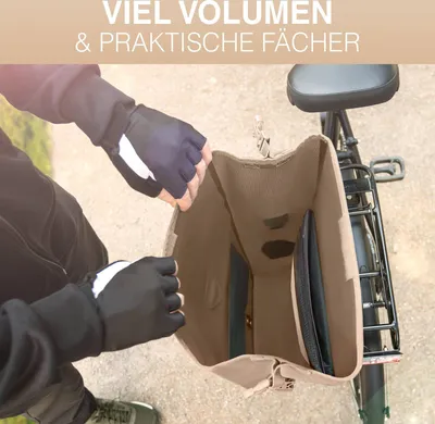 Produktbild von Valkental Gepäckträgertasche ValkOcean Seegras