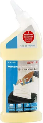 Produktbild von 400ml GENIE Aktenvernichter Öl Reißwolf Schmieröl