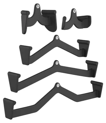 Produktbild von Tunturi Platinum Foam Grip Set – 5 Stück – Schwarz