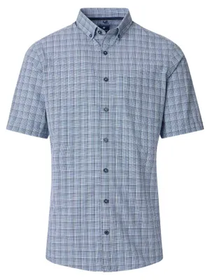 Produktbild von Redmond Herren Freizeithemd Kurzarm (251460999), Größe:L, Farbe:Blau(10)