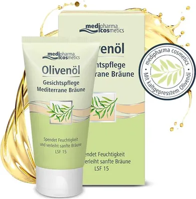 Immagine prodotto di Crema per la cura del viso all'olio d'oliva Abbronzatura mediterranea 50 ml