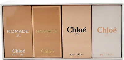 Produktbild von Chloé Damenminiaturenset, 4 x 5 ml, pudrig-leicht, blumig-frisch
